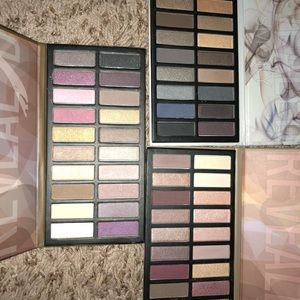 Coastal scents revealed eyeshadow pallets